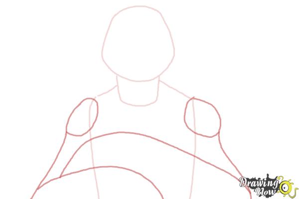 How to Draw Donatello from Teenage Mutant Ninja Turtles 2014, Tmnt - Step 3