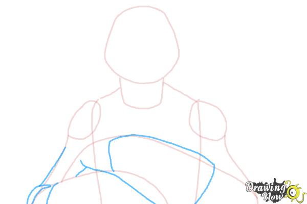 How to Draw Donatello from Teenage Mutant Ninja Turtles 2014, Tmnt - Step 4