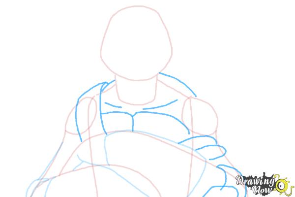 How to Draw Donatello from Teenage Mutant Ninja Turtles 2014, Tmnt - Step 5