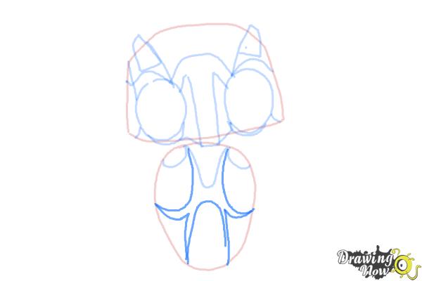 How to Draw Echo from Earth to Echo - Step 5