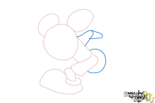 How to Draw Runaway Brain, Disney Villain - Step 5