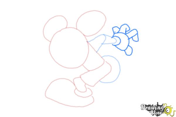 How to Draw Runaway Brain, Disney Villain - Step 6