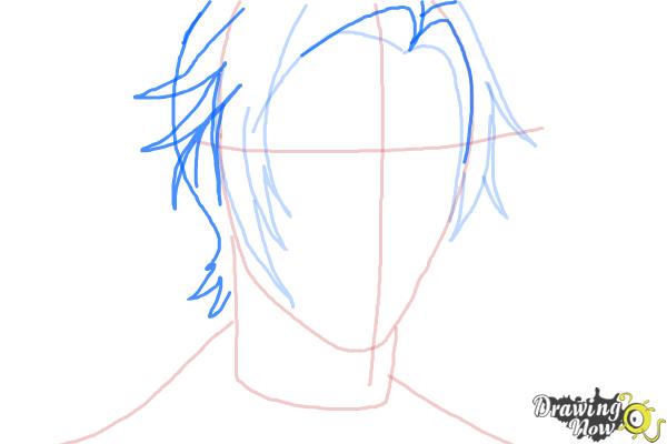 How to Draw Claude Faustus from Black Butler - Step 5