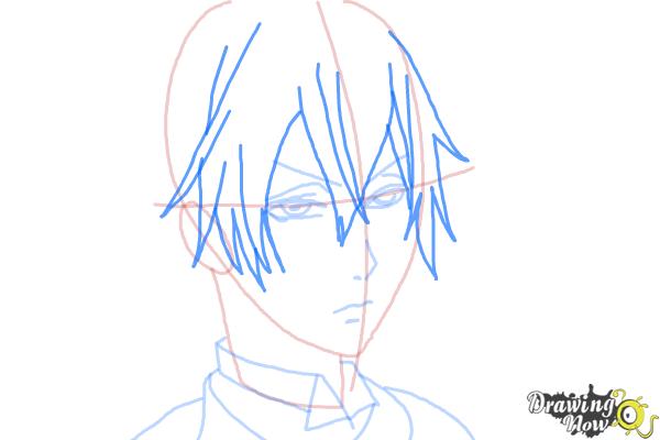 How to Draw Snake from Black Butler - Step 7