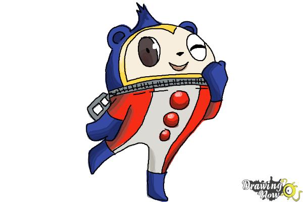How to Draw Teddie from Persona 4 - Step 10