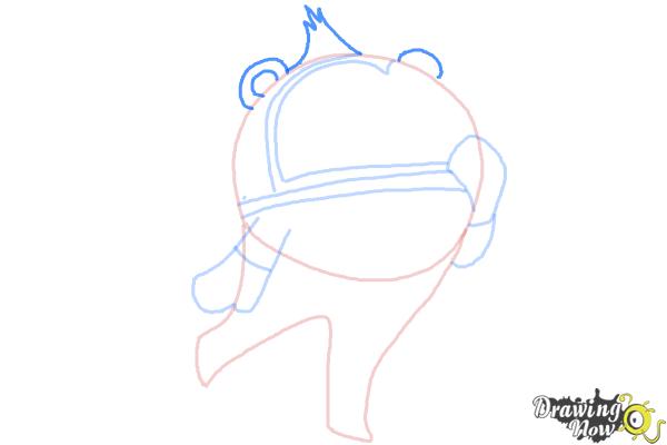 How to Draw Teddie from Persona 4 - Step 5