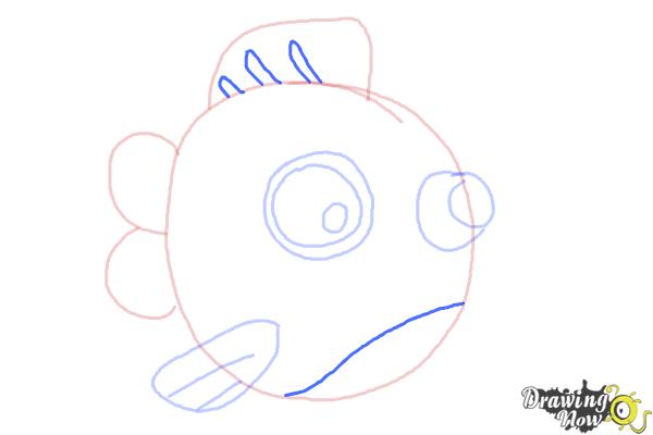 How to Draw Squekers from Doc Mcstuffins - Step 6