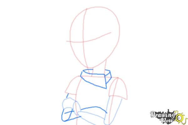 How to Draw Vice Principal Luna from Equestria Girls - Step 6