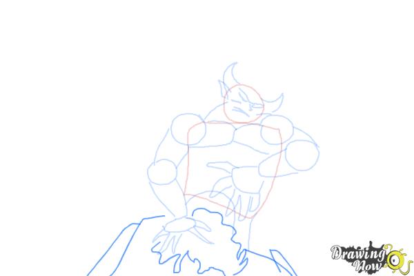 How to Draw Chernabog, Disney Villain - Step 7