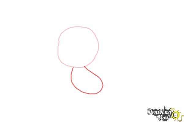 How to Draw Chibi Apple Jack from My Little Pony Friendship Is Magic - Step 2 How to Draw Chibi Apple Jack from My Little Pony Friendship Is Magic - Step 2