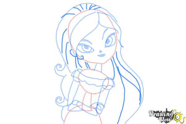 How to Draw Maria from The Book of Life - Step 7