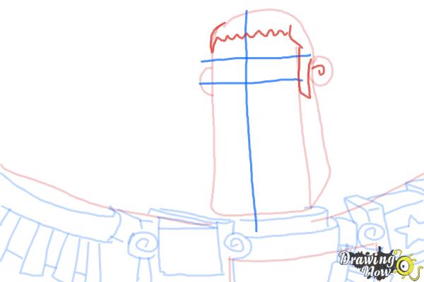 How to Draw Joaquin from The Book Of Life - Step 7