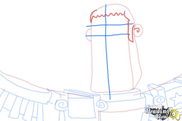 How to Draw Joaquin from The Book Of Life - Step 7 How to Draw Joaquin from The Book Of Life - Step 7