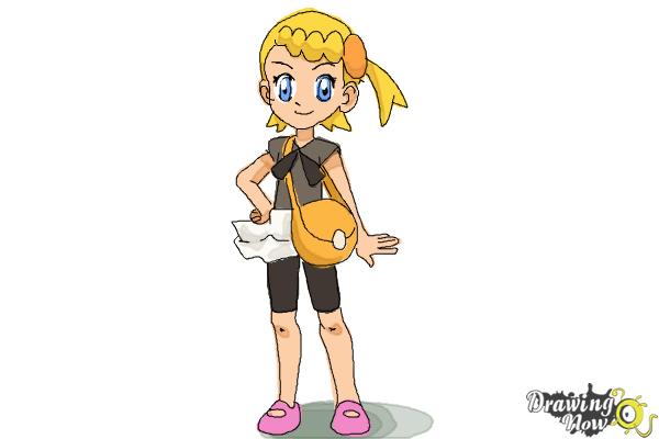 How to Draw Bonnie from Pokemon - Step 11