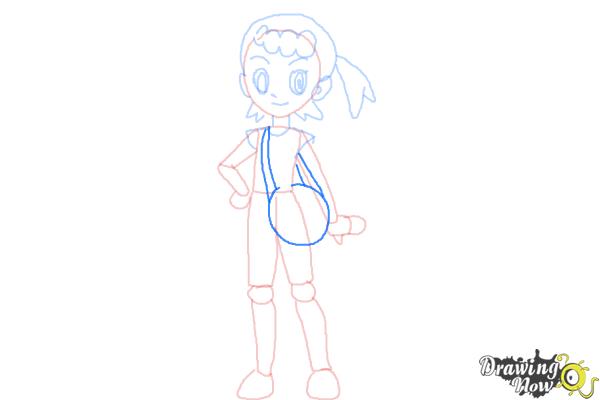 How to Draw Bonnie from Pokemon - Step 8