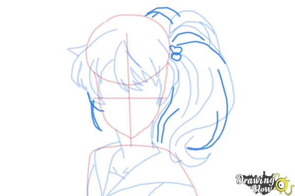 How to Draw Hinata Ema from Brothers Conflict - Step 7