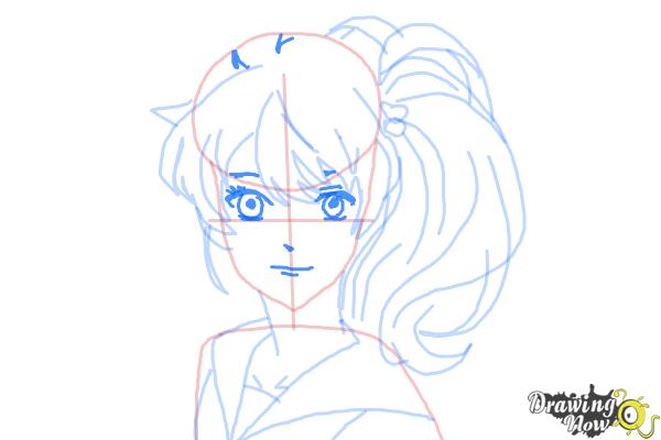 How to Draw Hinata Ema from Brothers Conflict - Step 8