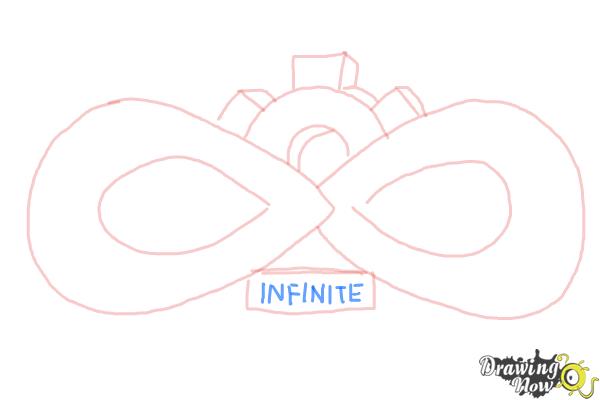 How to Draw Toontown Infinite Logo - Step 6