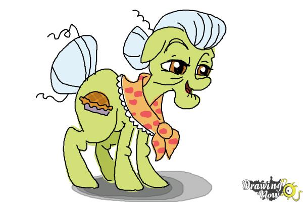 How to Draw Granny Smith from My Little Pony Friendship Is Magic - Step 11