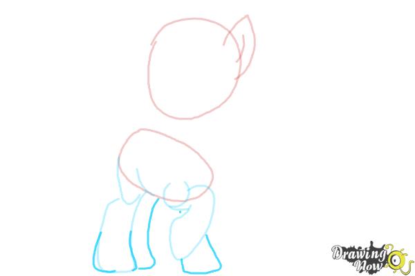 How to Draw Lyra Heartstrings from My Little Pony Friendship Is Magic - Step 4