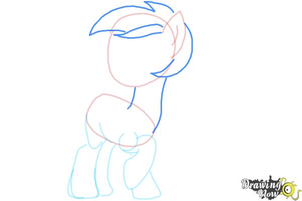 How to Draw Lyra Heartstrings from My Little Pony Friendship Is Magic - Step 5