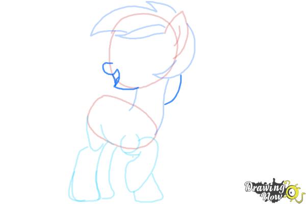 How to Draw Lyra Heartstrings from My Little Pony Friendship Is Magic - Step 6