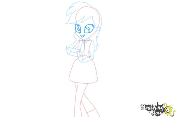How to Draw Derpy from My Little Pony Equestria Girls - Step 8 How to Draw Derpy from My Little Pony Equestria Girls - Step 8