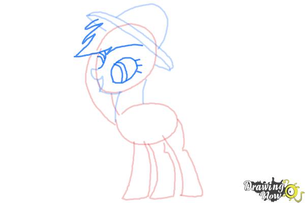 How to Draw Daring Do from My Little Pony Friendship Is Magic - Step 6