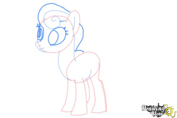 How to Draw Sweetie Drops, Bon Bon from My Little Pony Friendship Is Magic - Step 6