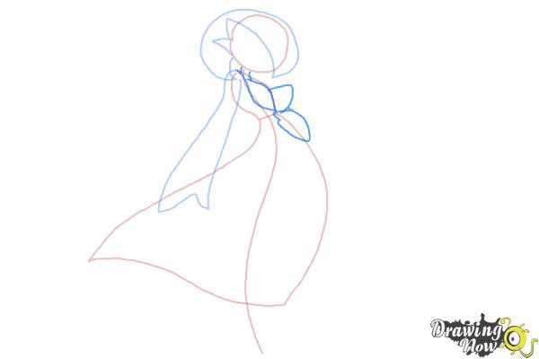 How to Draw Gardevoir from Pokemon - Step 5