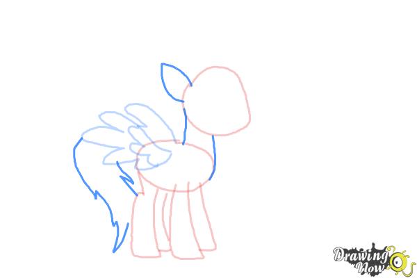 How to Draw Spitfire from My Little Pony Friendship Is Magic - Step 5