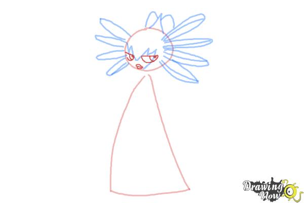 How to Draw Gothitelle from Pokemon - Step 5 How to Draw Gothitelle from Pokemon - Step 5