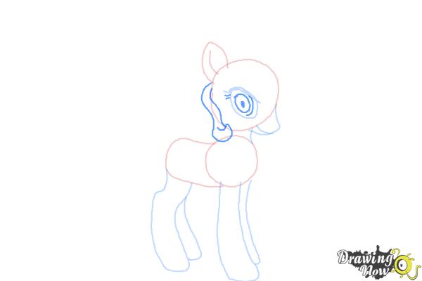 How to Draw Mane-Iac Mayhem from My Little Pony Equestria Girls - Step 5