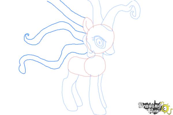 How to Draw Mane-Iac Mayhem from My Little Pony Equestria Girls - Step 7