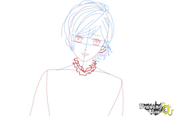 How to Draw Kanato Sakamaki Diabolik Lovers - Step 7