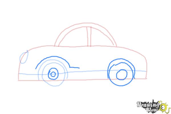 How to Draw Cars For Kids - Step 6