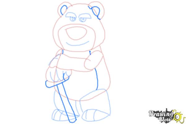 How to Draw Lotso, Disney Villain - Step 10