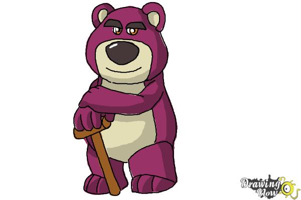 How to Draw Lotso, Disney Villain - Step 12