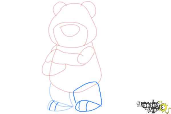 How to Draw Lotso, Disney Villain - Step 7