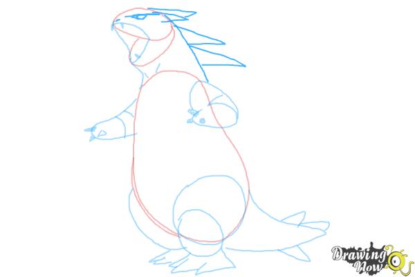 How to Draw Mega Tyranitar from Pokemon X How to Draw Mega Tyranitar from Pokemon X