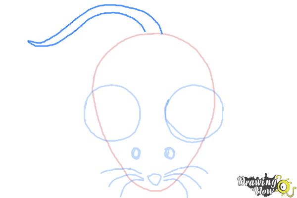 How to Draw a Mouse For Kids - Step 5