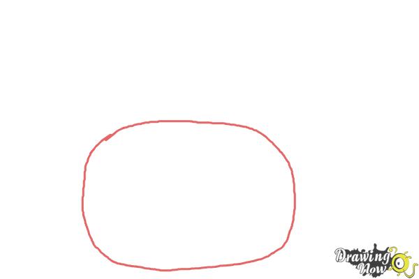 How to Draw Angry Bird Dahlia from Angry Birds Stella - Step 1 How to Draw Angry Bird Dahlia from Angry Birds Stella - Step 1