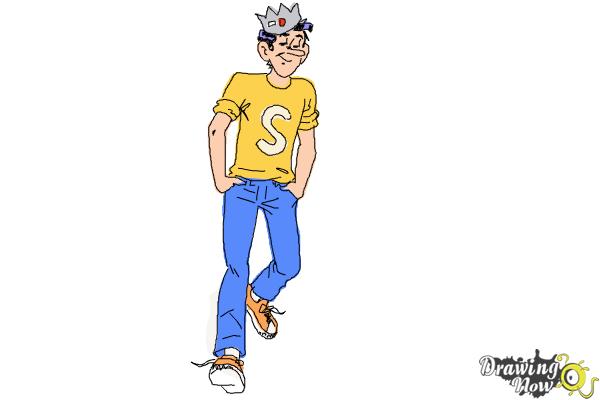 How to Draw Jughead Jones from Archie - Step 10