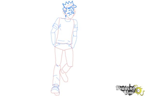 How to Draw Jughead Jones from Archie - Step 7