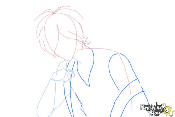 How to Draw Subaru Sakamaki Diabolik Lovers - Step 5