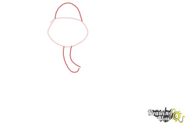 How to Draw a Turkey For Kids - Step 2 How to Draw a Turkey For Kids - Step 2