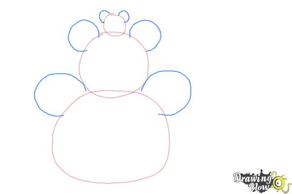 How to Draw Disney Tsum Tsum - Step 2 How to Draw Disney Tsum Tsum - Step 2