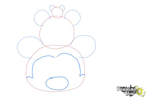 How to Draw Disney Tsum Tsum - Step 3 How to Draw Disney Tsum Tsum - Step 3