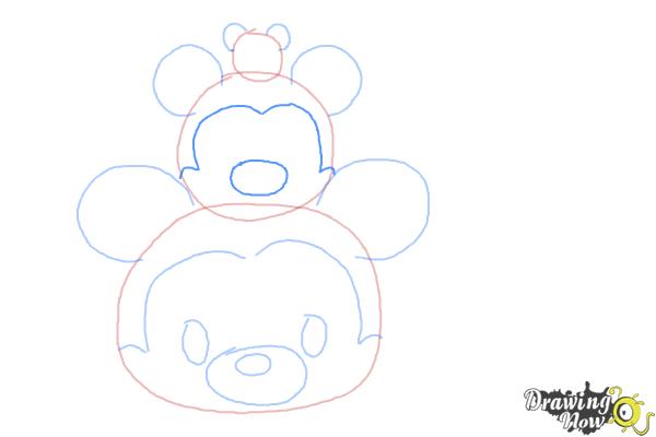 How to Draw Disney Tsum Tsum - Step 5 How to Draw Disney Tsum Tsum - Step 5