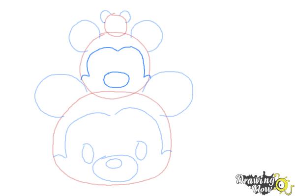 How to Draw Disney Tsum Tsum - Step 5